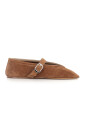 ballerines-en-daim-couleur-cognac