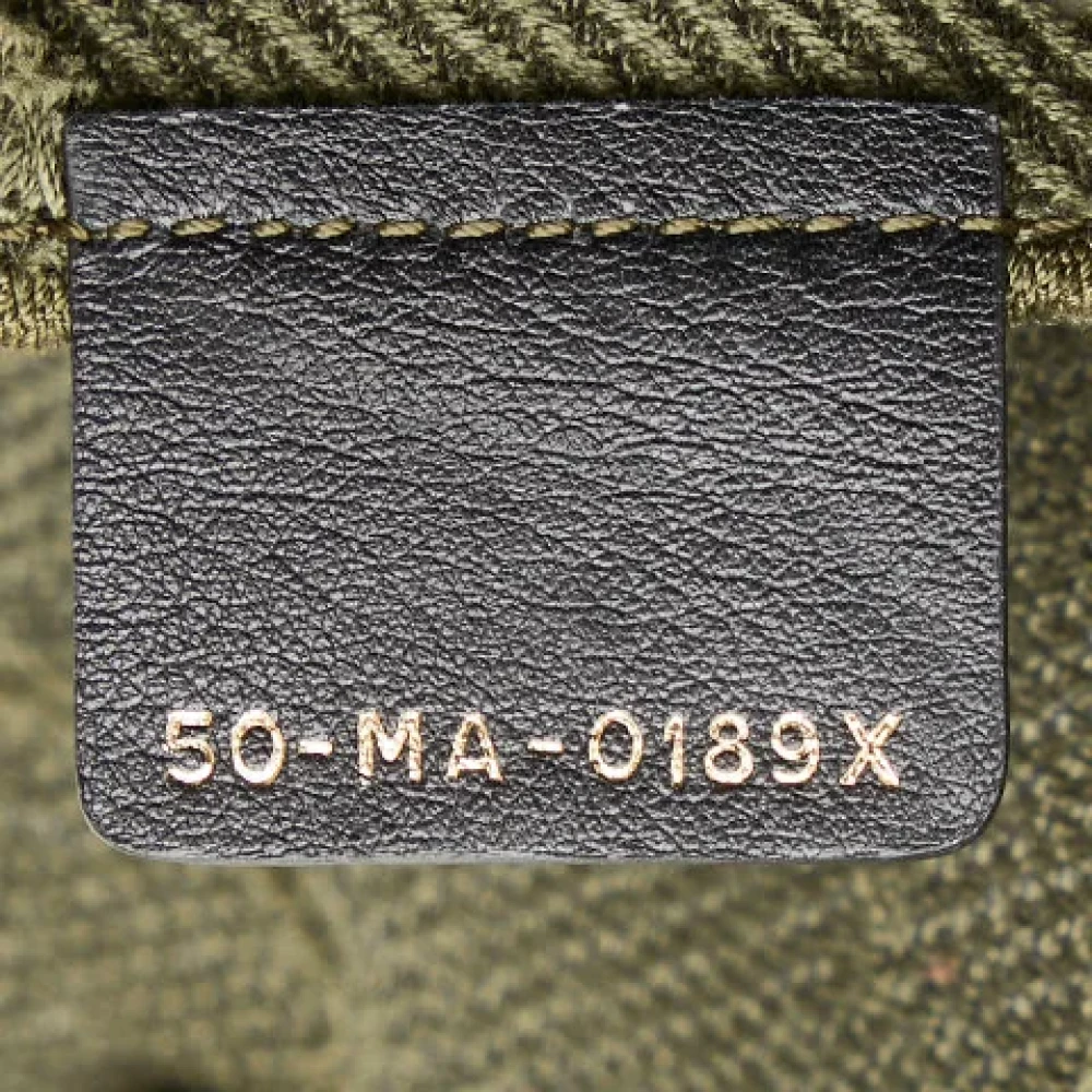 Dior Vintage Pre-owned Canvas dior-bags Green Dames