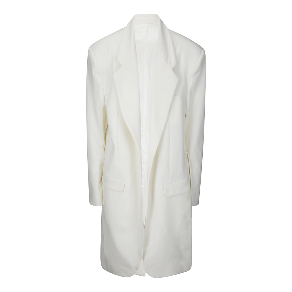 ACT N°1 Wol Deconstructed Korset Blazer Beige Dames