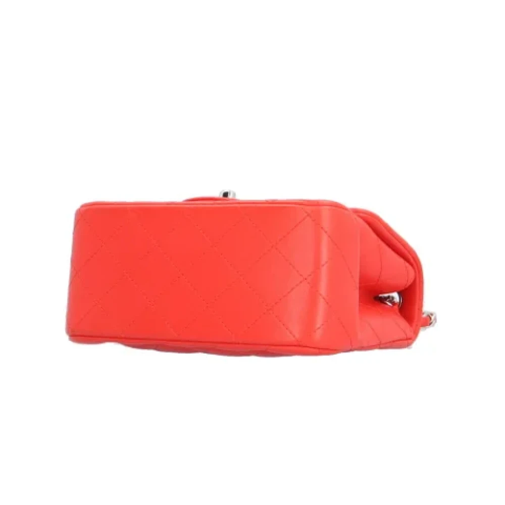 Chanel Vintage Pre-owned Leather shoulder-bags Red Dames