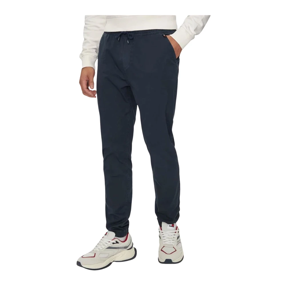 Tommy Jeans Slim Fit Blauwe Joggers Blue Heren