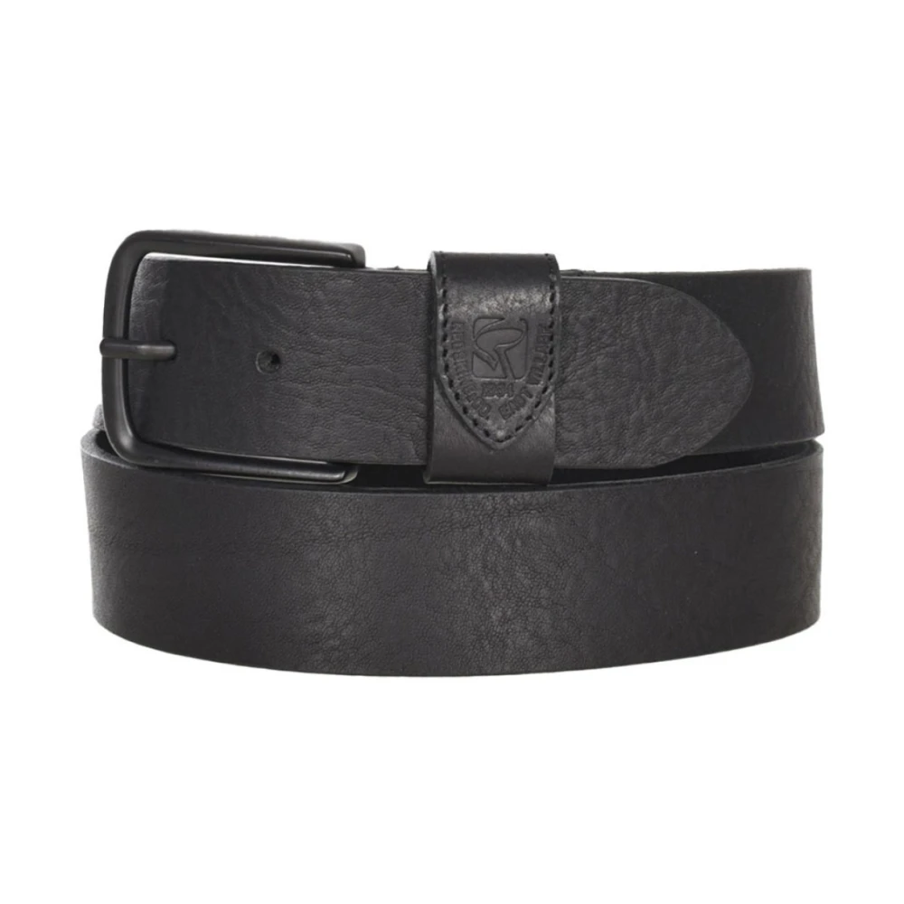 Redskins Owlet Leren Riem Zwart Black Heren