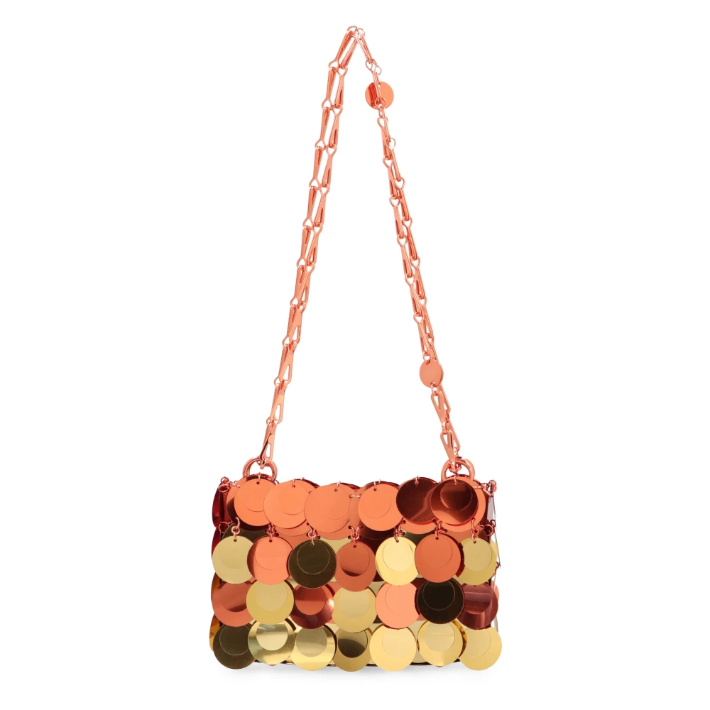 Paco Rabanne Paillet Nano Tas met Kettingband Multicolor Dames