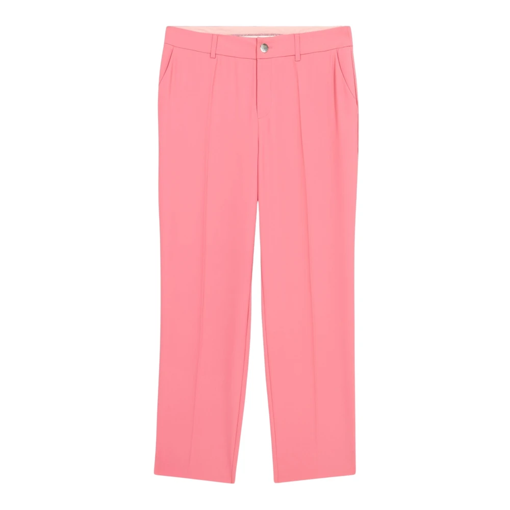 Oltre Slim Fit Tube Pants Pink, Dam