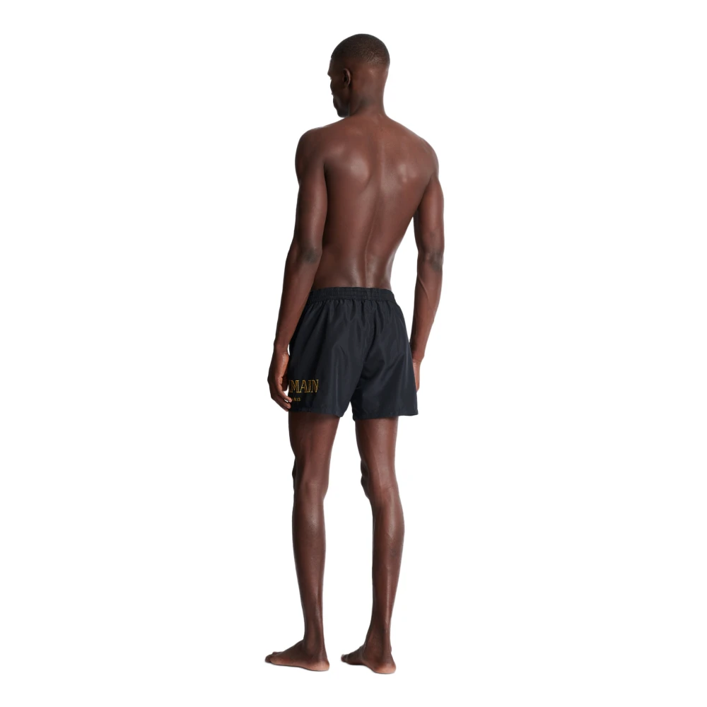 Balmain Beachwear Blue Heren