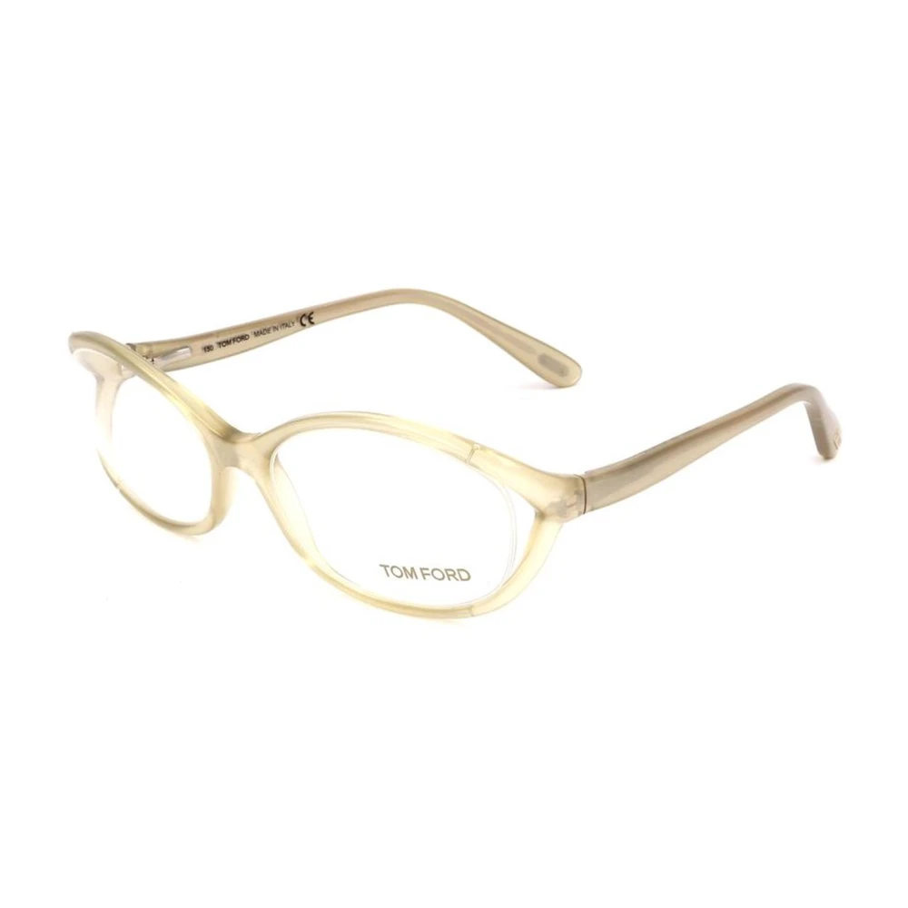 Tom Ford Gele Wijzerplaat Acetaat Frames Yellow Dames
