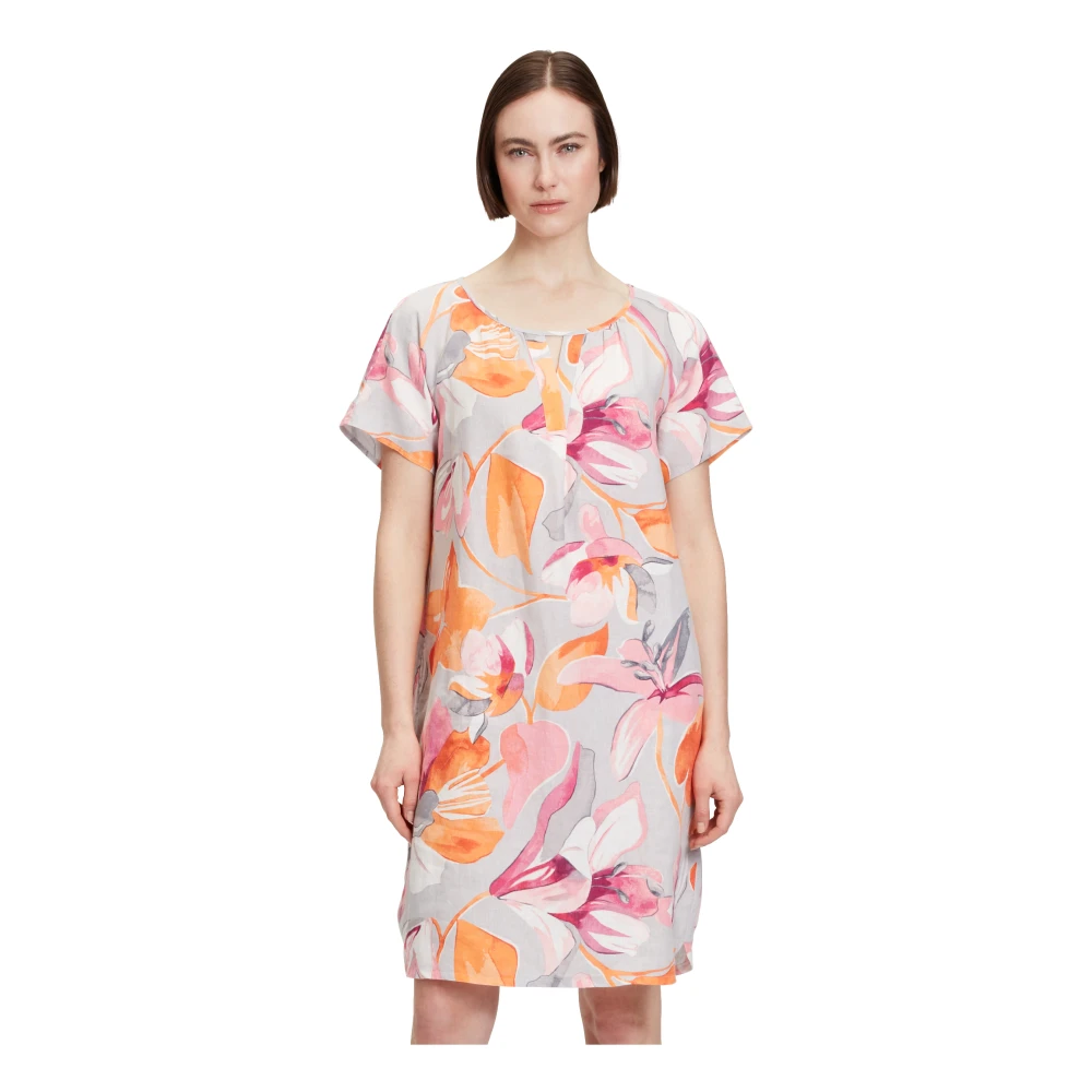 Betty Barclay Jurk met korte mouwen Multicolor Dames