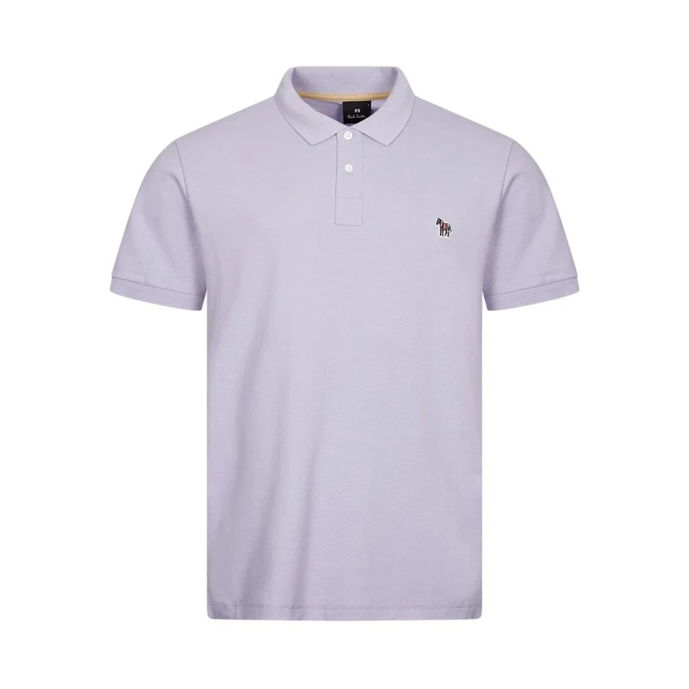 PS By Paul Smith Polo Shirts Purple Heren