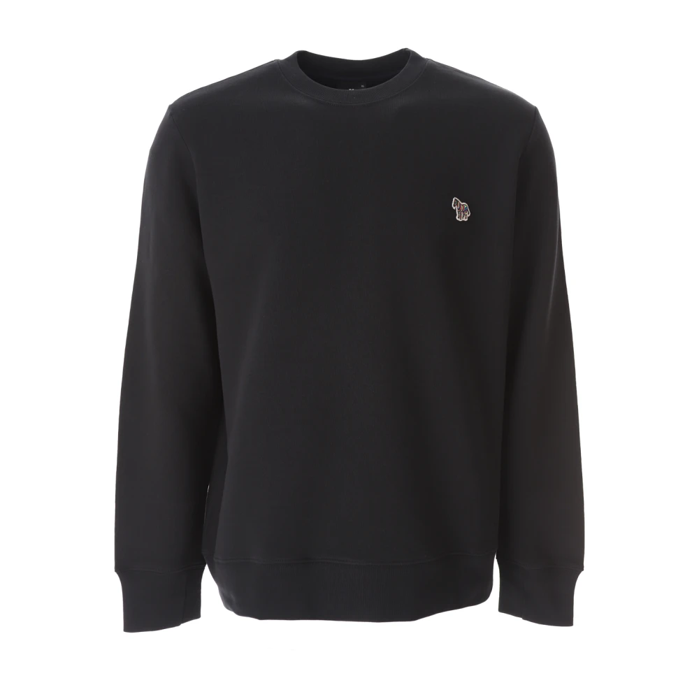 PS By Paul Smith Zwarte Zebra Logo Sweatshirt Black Heren