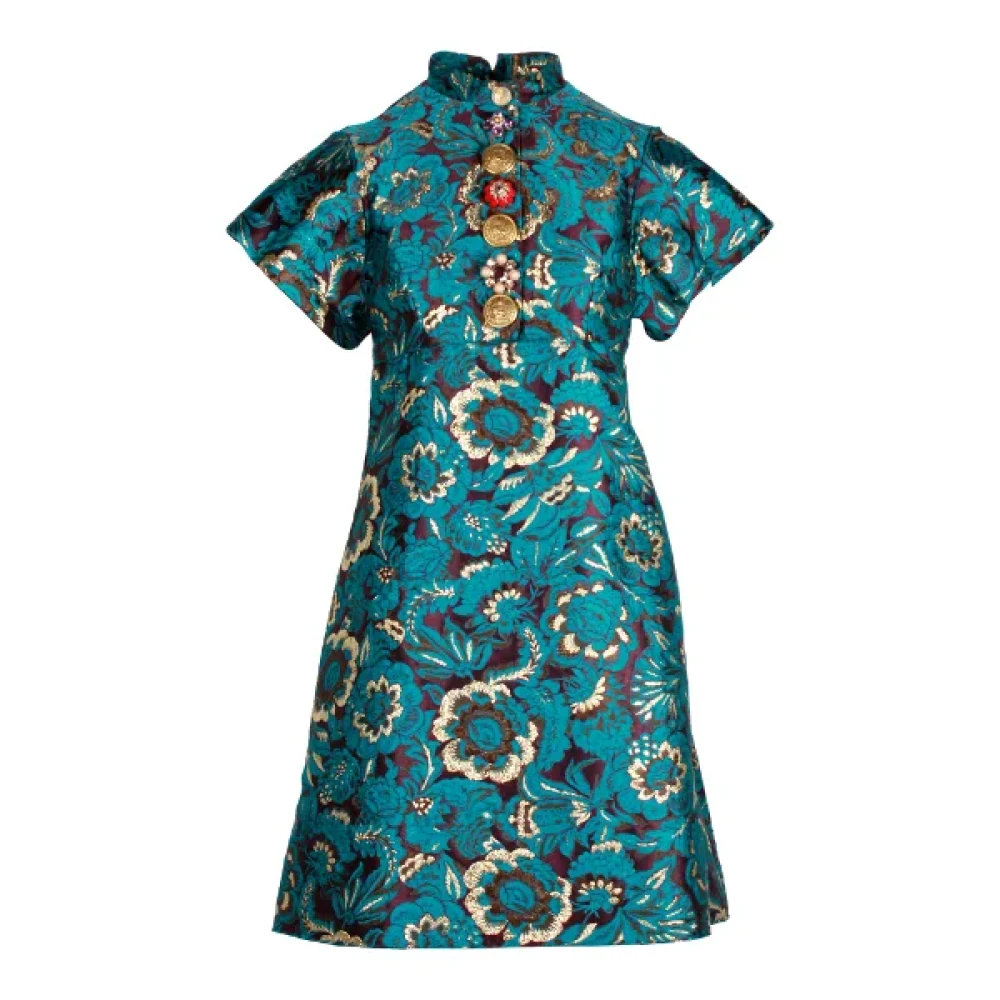 Dolce & Gabbana Pre-owned Polyester dresses Multicolor Dames