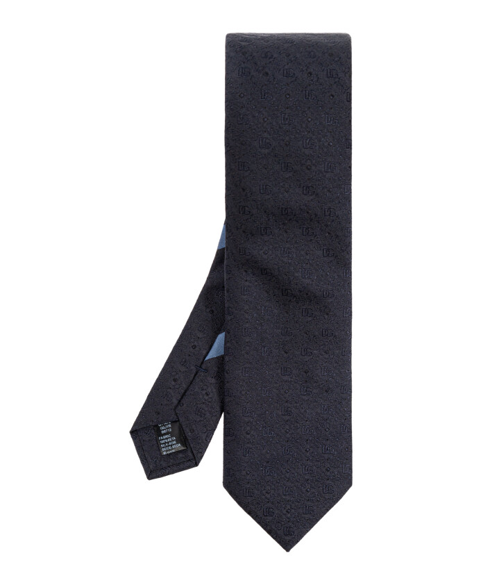 cravate-en-soie-avec-monogramme