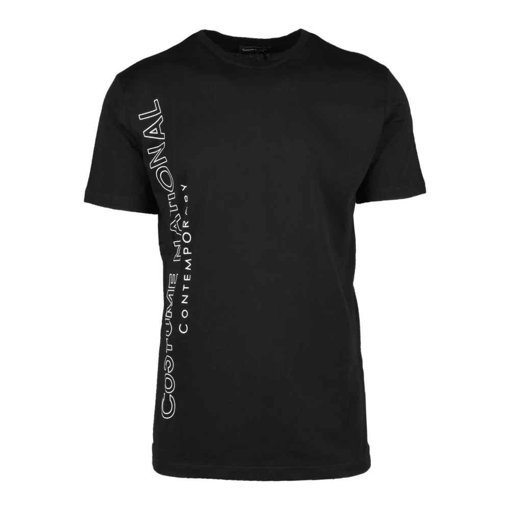 Costume National Moderne Katoenen T-shirt Black Heren