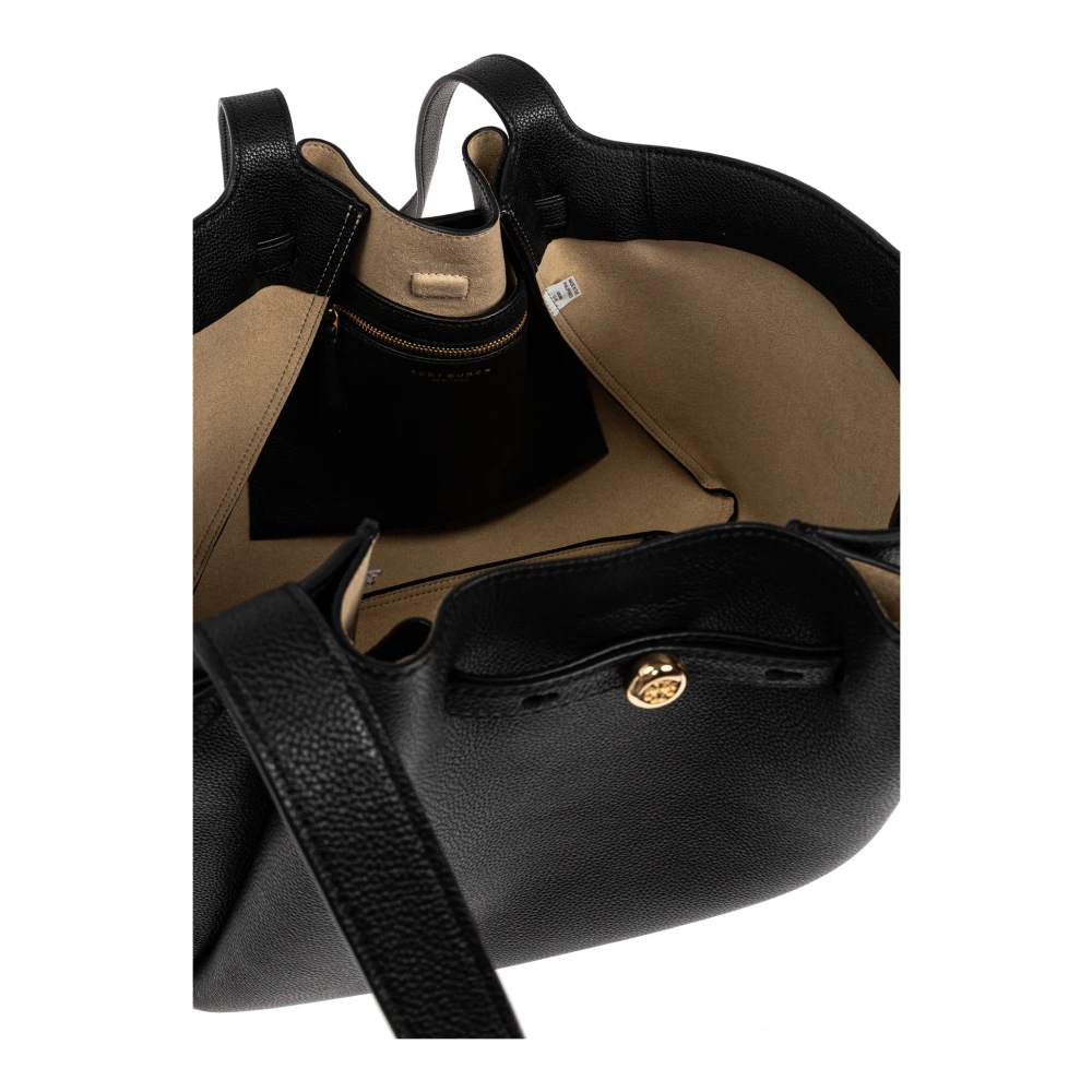 TORY BURCH Romy Grote tote tas Black Dames