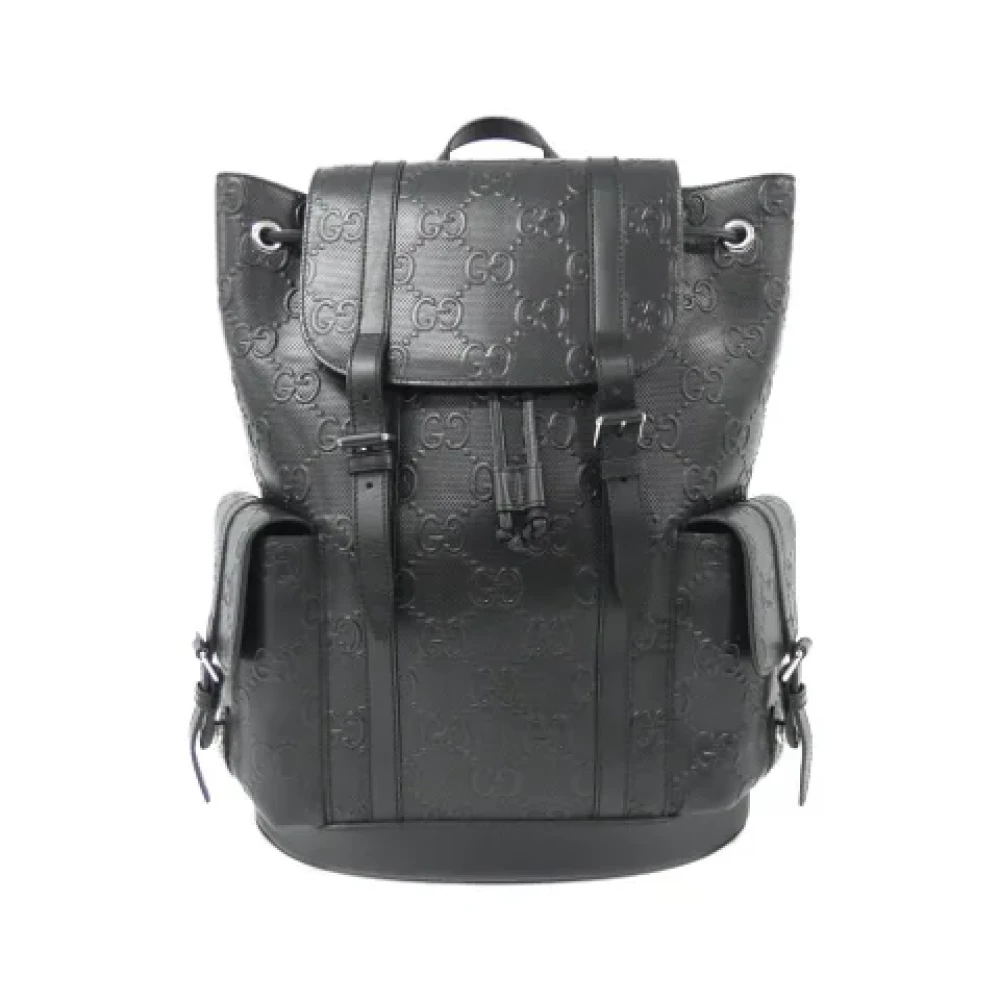 Pre-owned > Pre-owned Bags > Pre-owned Backpacks - - Gucci Vintage - Modalova