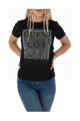 t-shirt-noir-col-rond-manches-courtes