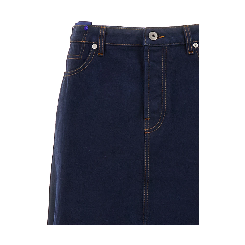 Burberry Denim Skirts Blue Dames