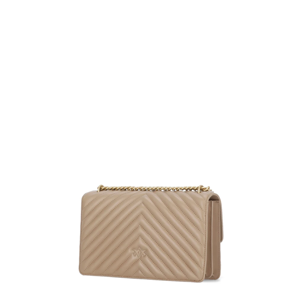 pinko Cross Body Bags Beige Dames