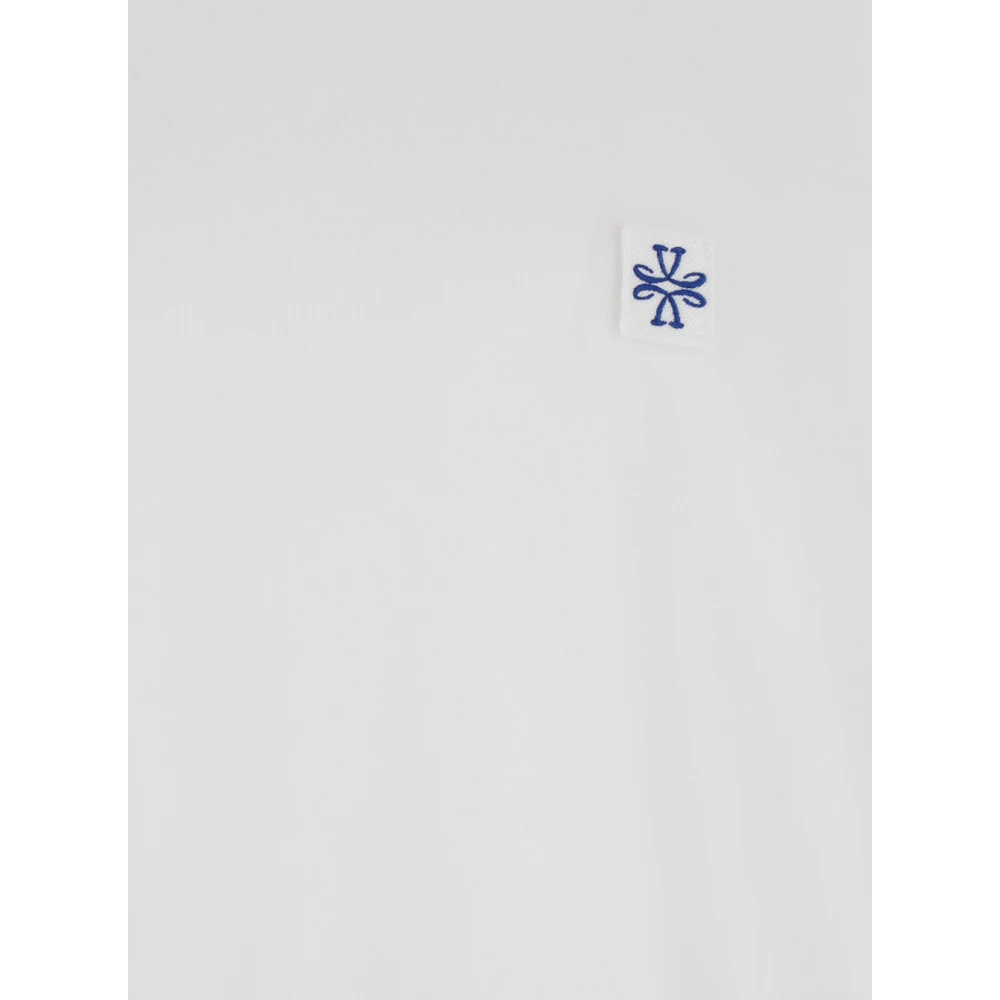 Jacob Cohën Witte Denim T-shirts en Polos White Heren