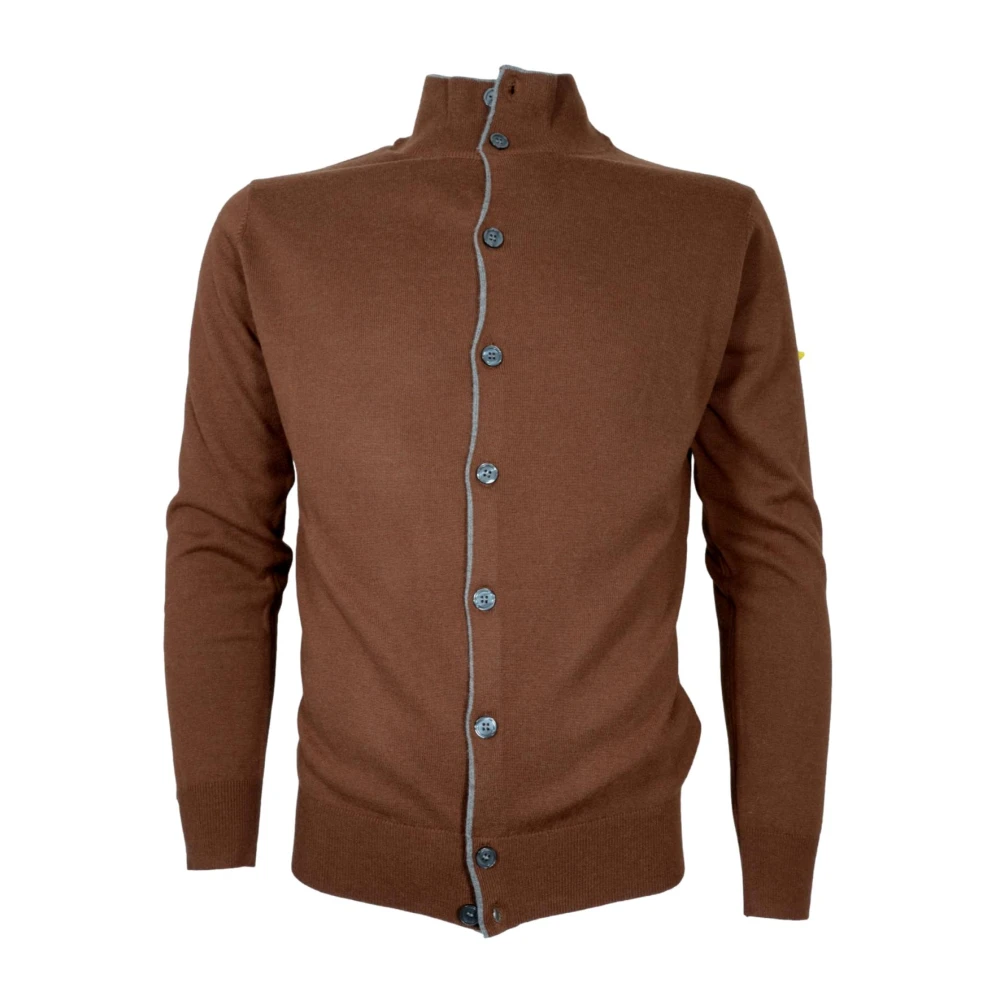 Cashmere Company Luxe Bruine Cashmere Vest Brown Heren