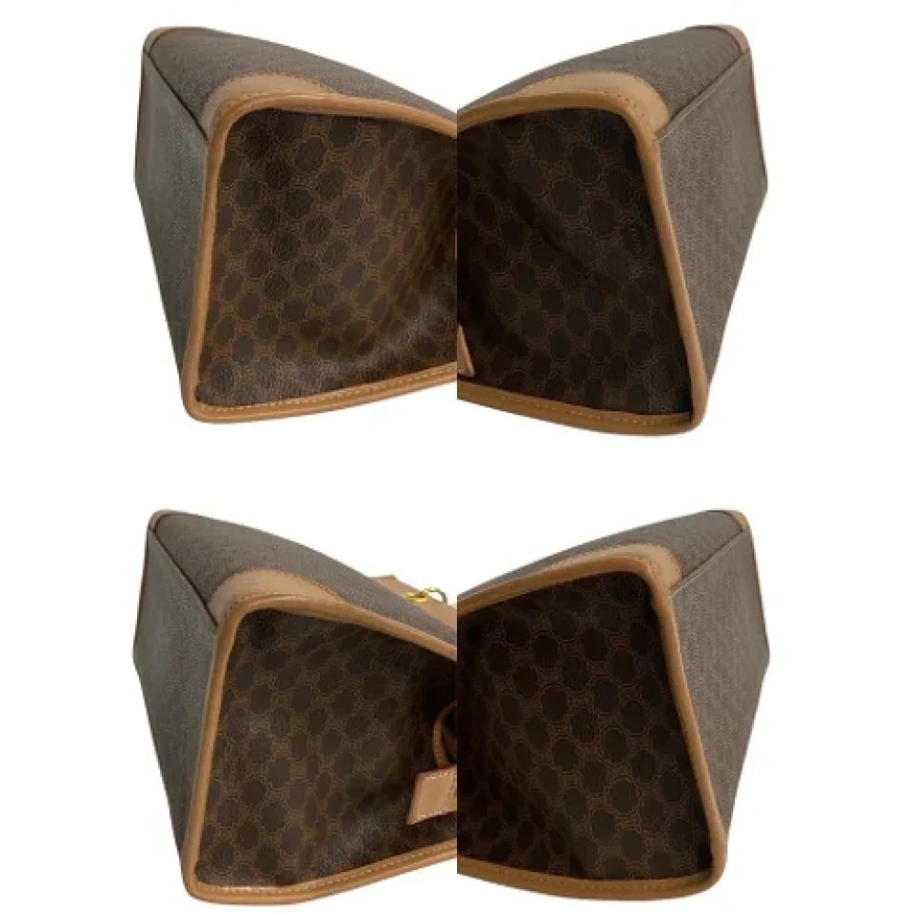 Celine Vintage Pre-owned Canvas celine-bags Brown Dames