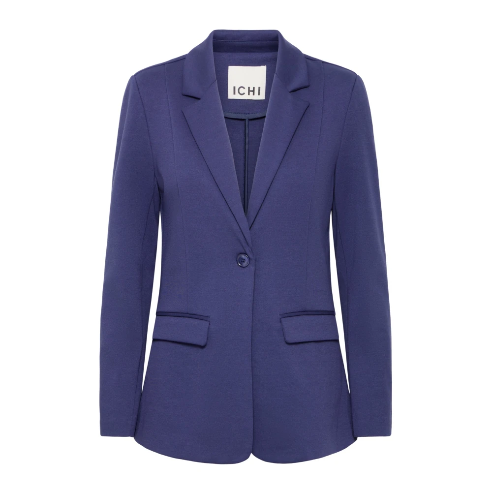 Ichi Women's Blue Blazers, Xl, Patriot Blazer Jacket Classic Silhouette