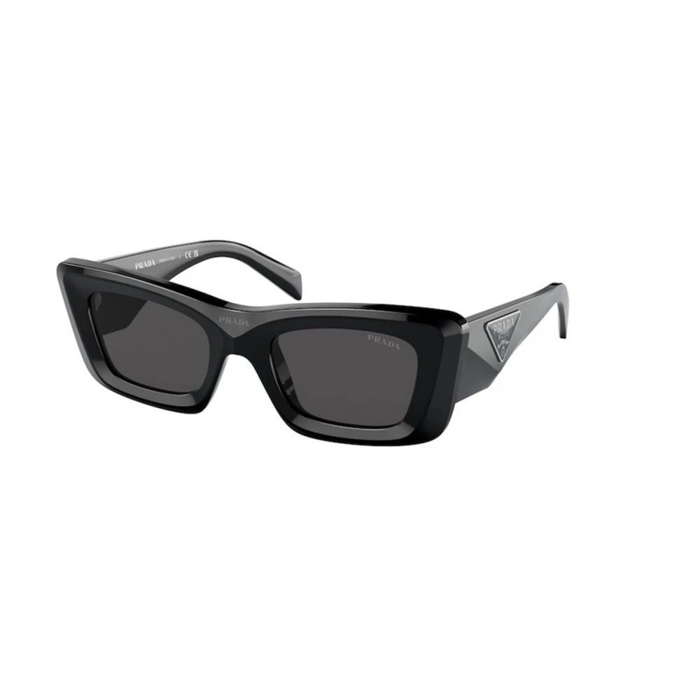 Prada Unisex Black Sunglasses, 51 Mm, Stylish Sunglasses In Dark Grey