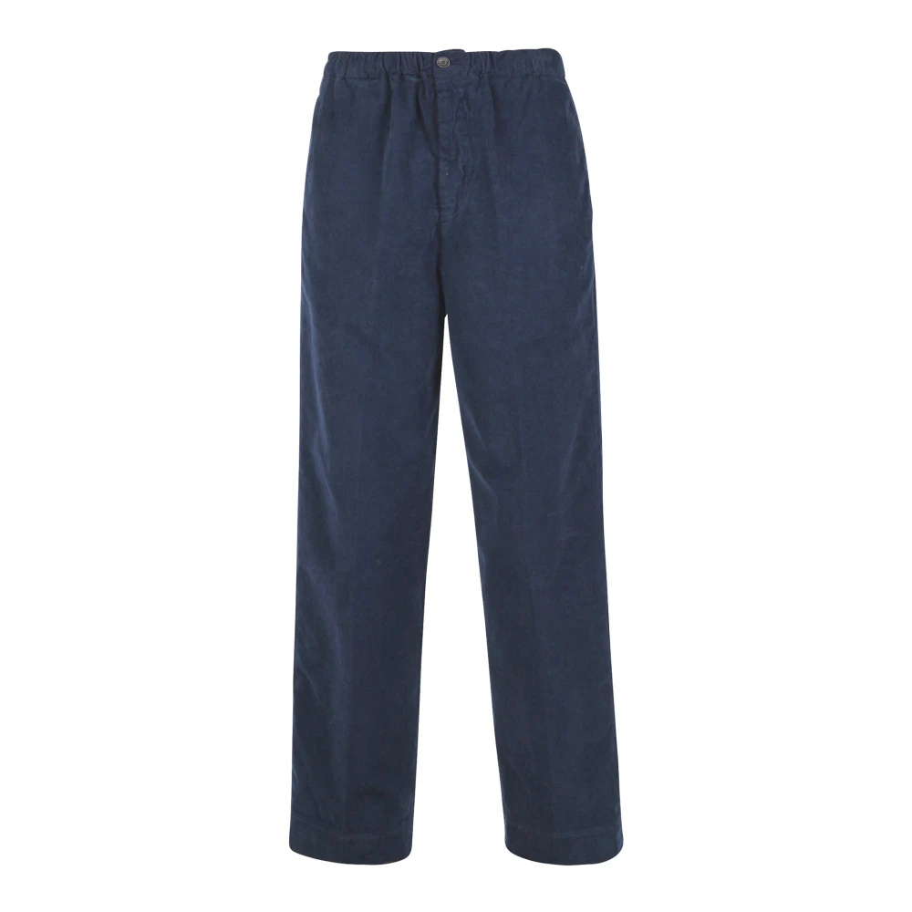Roy Roger's Straight Trousers Blue Dames