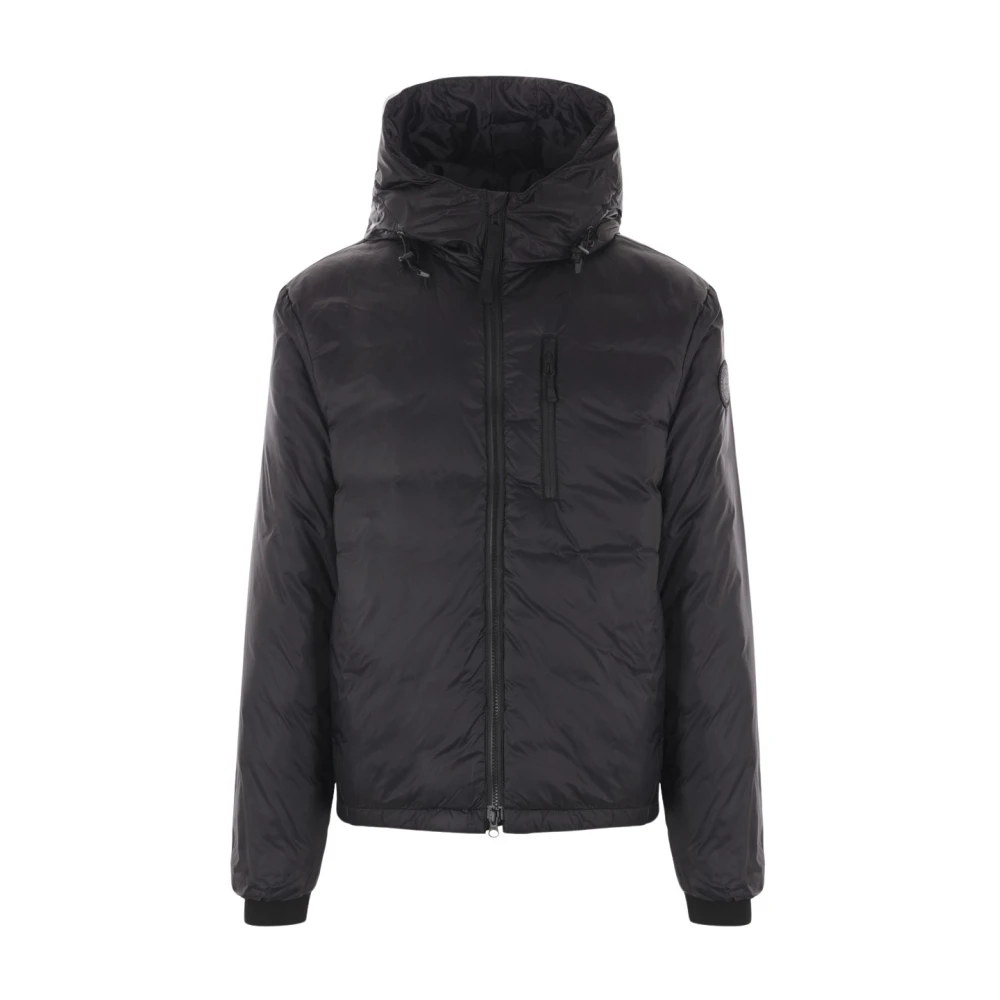 Canada Goose Arctic Disc Nylon Jas met Capuchon Black Heren