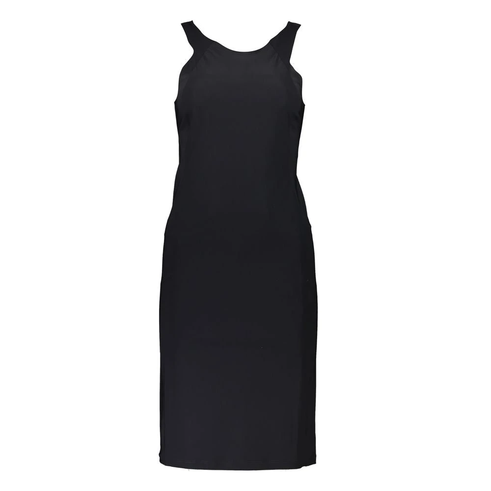 Patrizia Pepe Women's Black Elegant Dress With Logo Detail