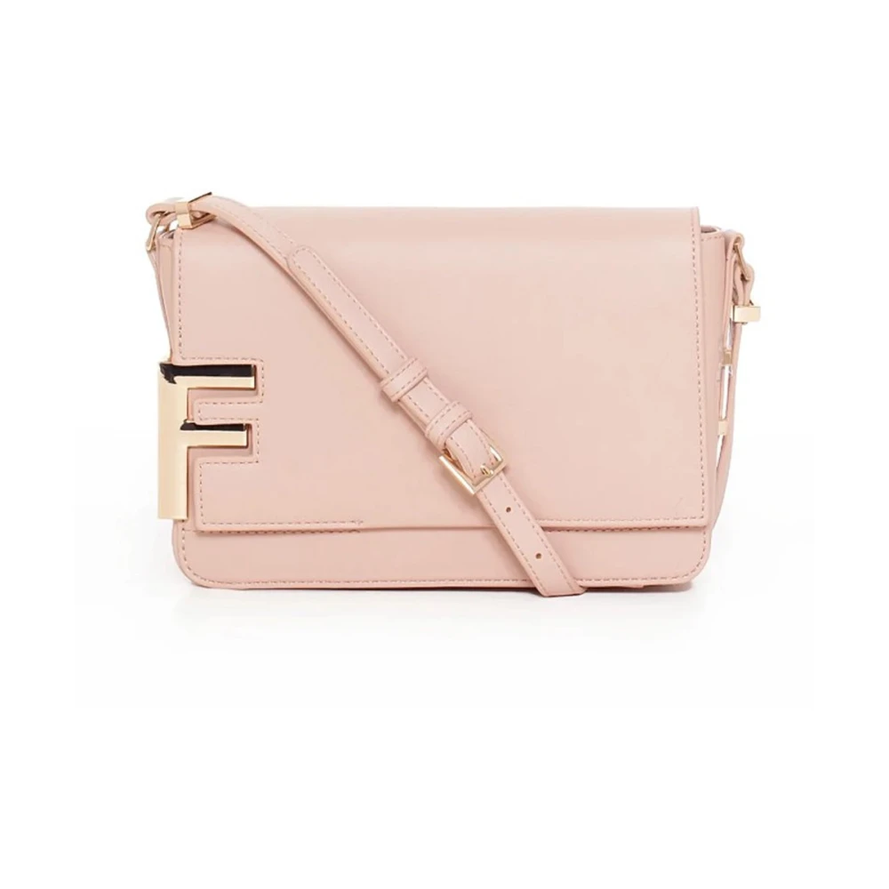 Fracomina Women's Pink Cross Body Bags, One Size, Shoulder Bag With Adjustable Strap