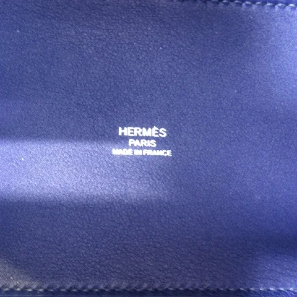 Hermès Vintage Pre-owned Canvas totes Blue Dames