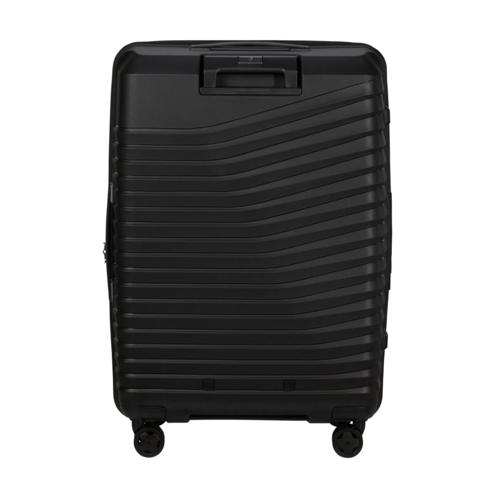 Samsonite Uitbreidbare Intuo Trolley Lichtgewicht en Krasbestendig Black Unisex