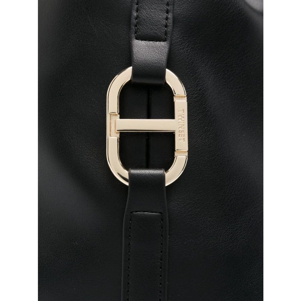 Twinset Zwarte Rugzak Black Dames