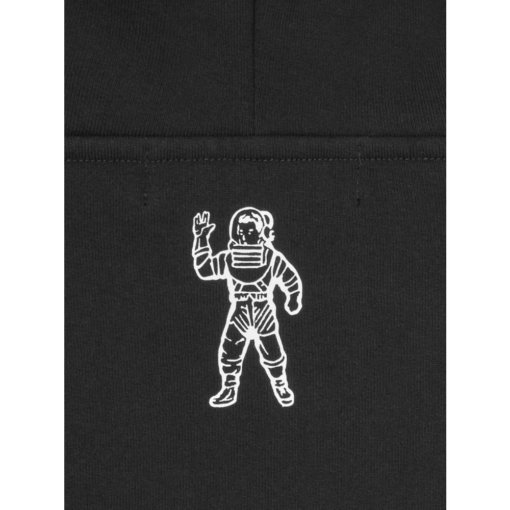 Billionaire Zwarte Sweater met Capuchon en Logopatch Black Heren