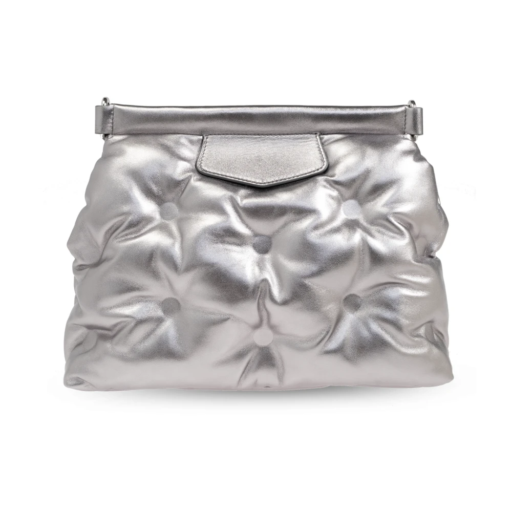 Maison Margiela Schoudertas Klein Glam Slam Gray Dames