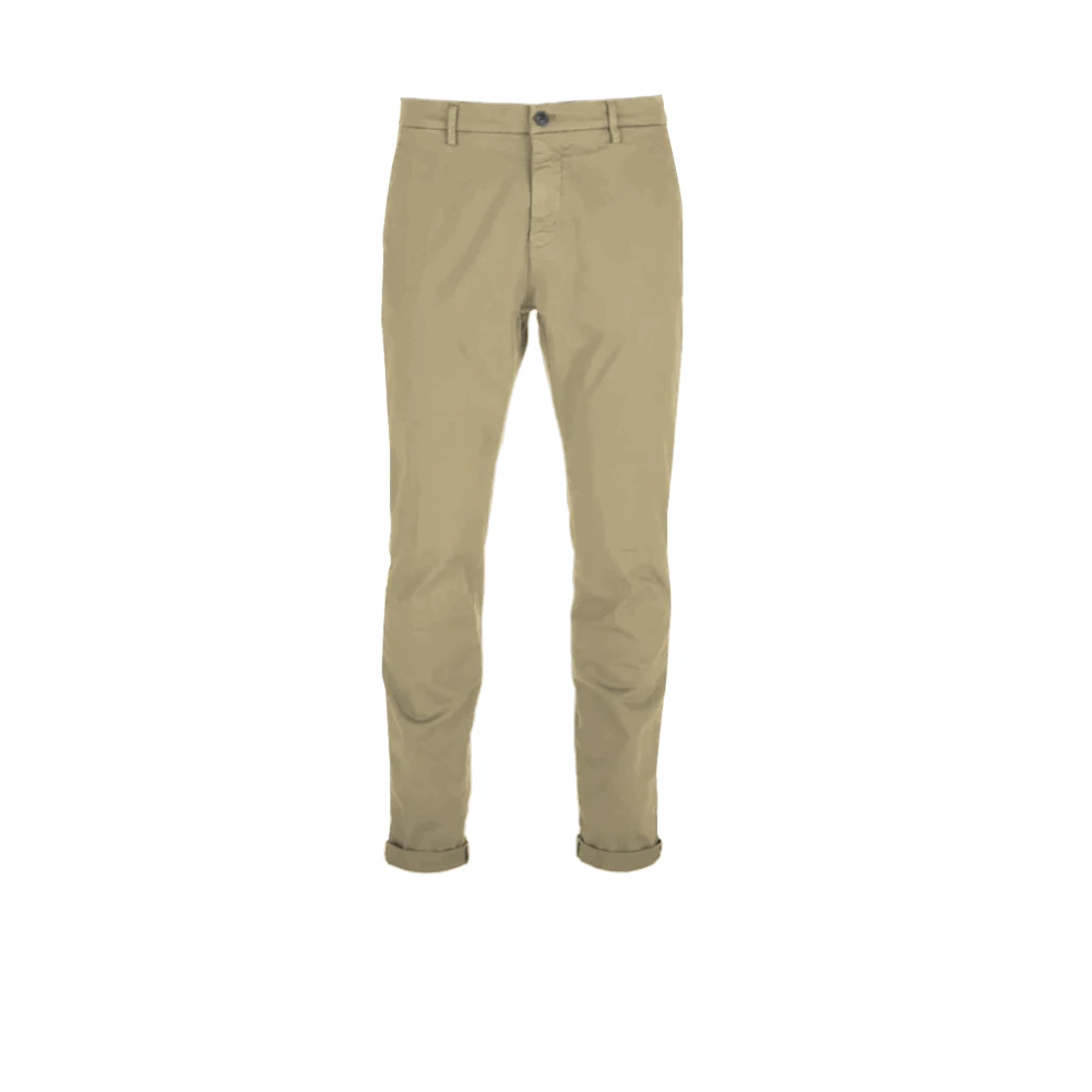 Mason's Wortel Fit Broek Beige Heren