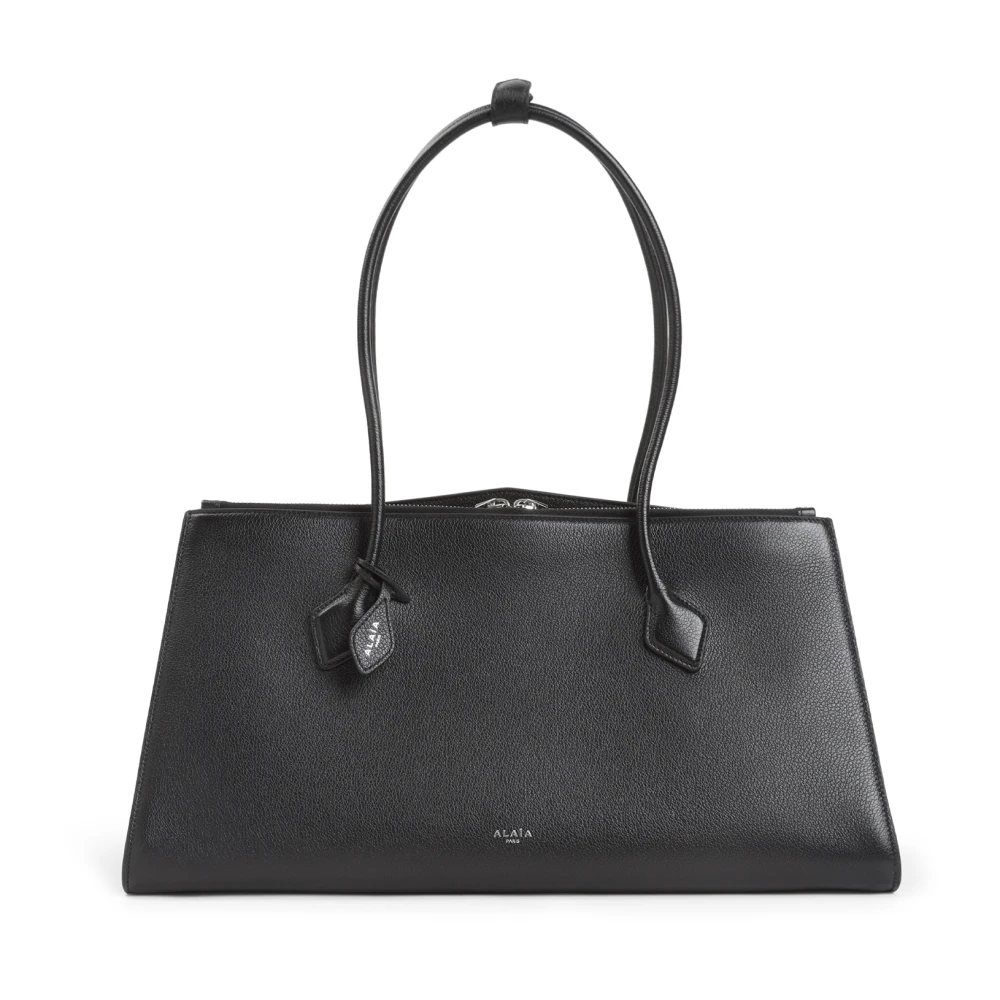Alaïa Zwarte Teckel Tote Tas Black Dames
