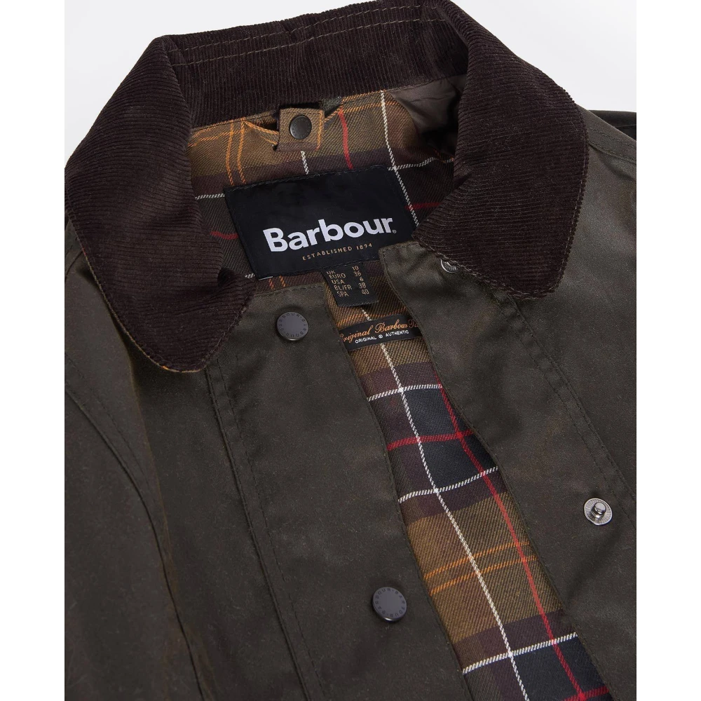Barbour Klassieke Beadnell Wax Jas Green Dames