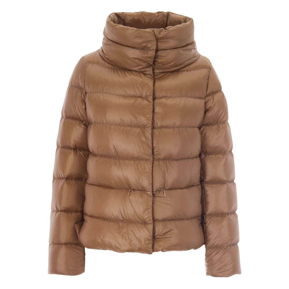 Herno Donna Marrone - Piumino Corto - Jackets - M - Immagine 4