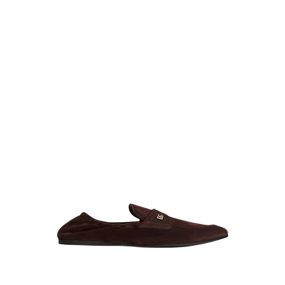 Dolce & Gabbana Brown Loafers, Male, 7 Uk, Sandals