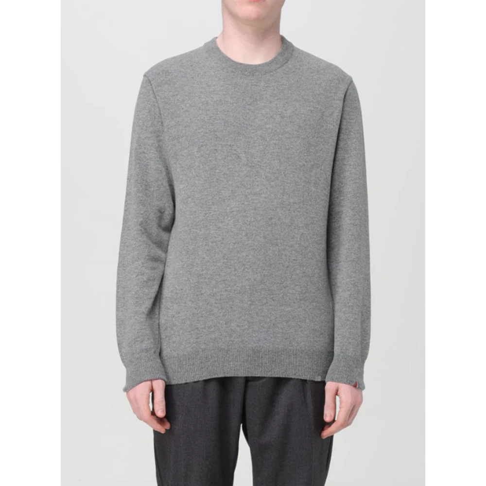 PAUL & SHARK Re-Wool Grijze Trui Gray Heren