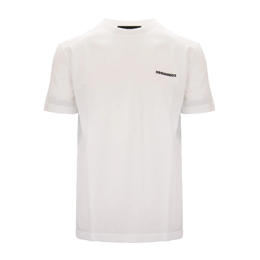 Dsquared2 Men's White T-Shirts, Xl, Crew Neck T-Shirt