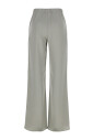 pantalon-large-vert-en-melange-de-soie