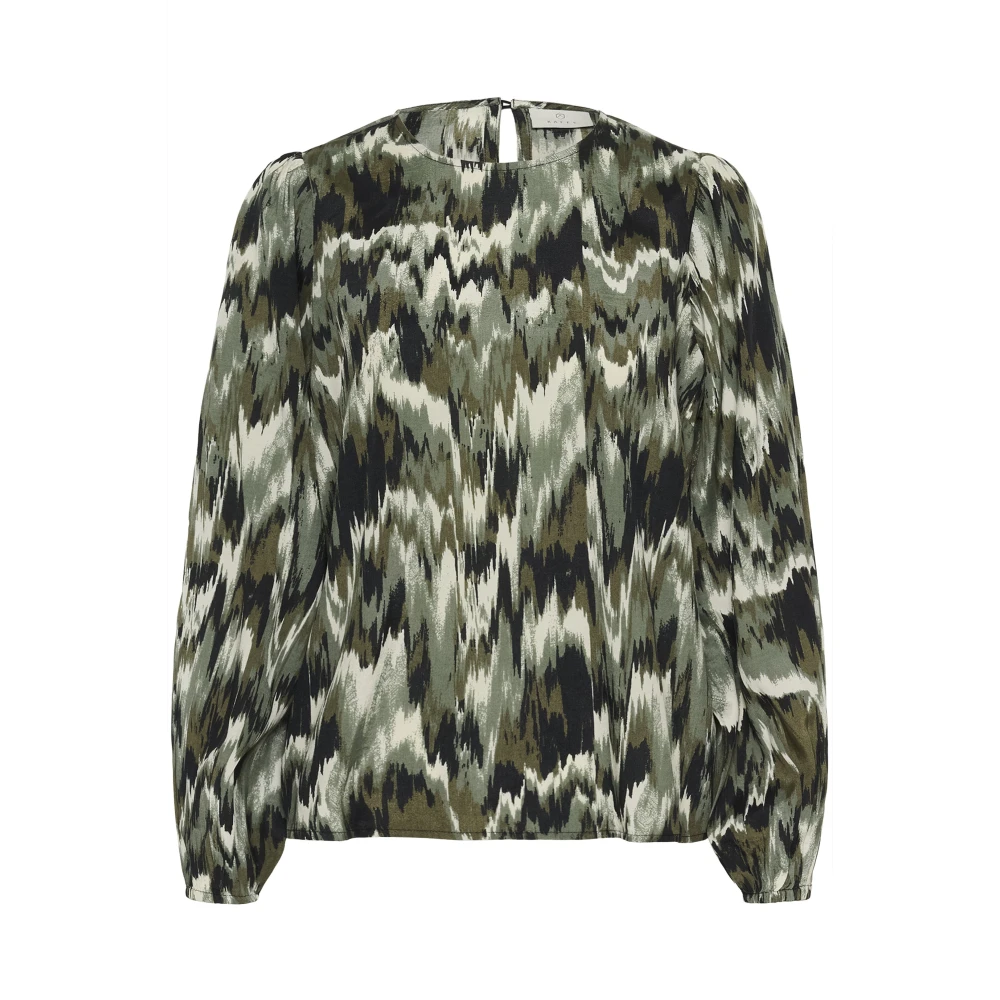 Kaffe Women's Green Kakia Blouse - Blouses - Xs - Blouses & Shirts