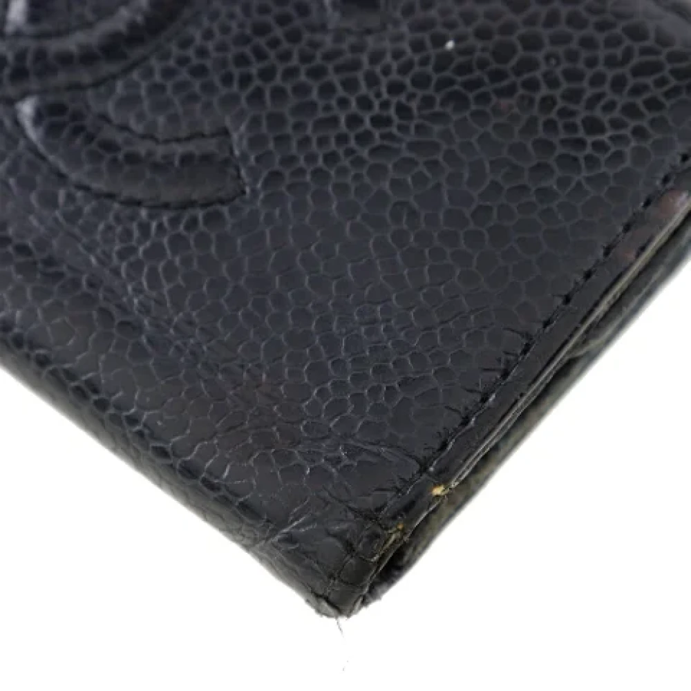 Chanel Vintage Pre-owned Leather key-holders Black Dames