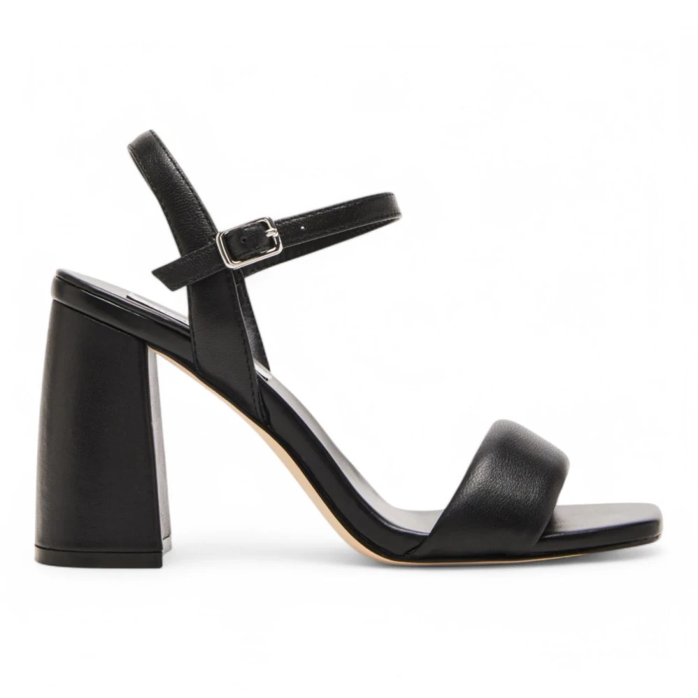 Steve Madden Black Mareena Sandal - Female - High Heel Sandals - 7 Uk - Shoes