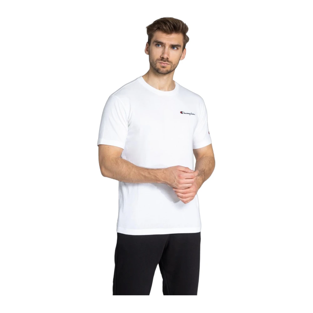 Champion T-Shirts White Heren