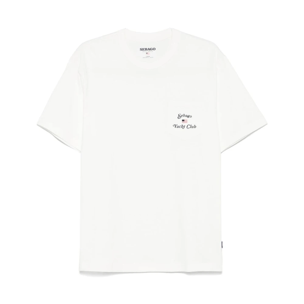 Sebago - Tops > T-Shirts - White - Sebago - Modalova