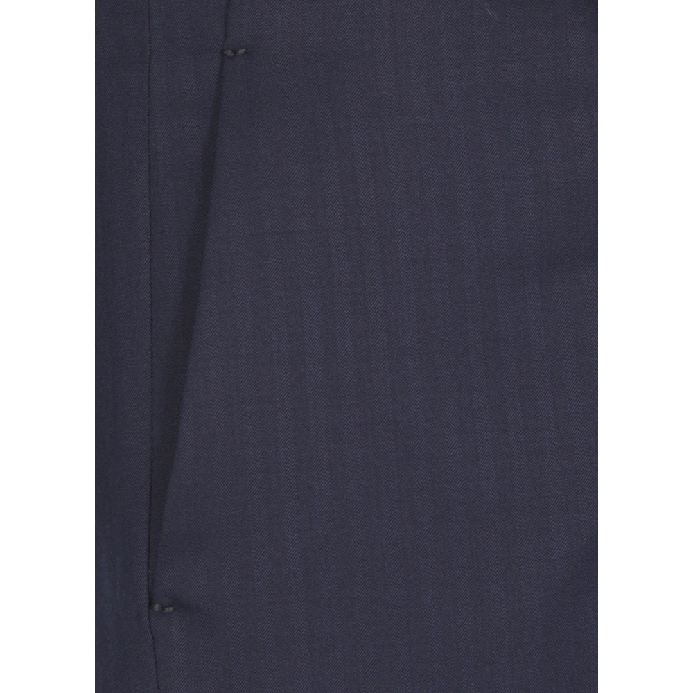 Tagliatore Blauw pak Blue Heren