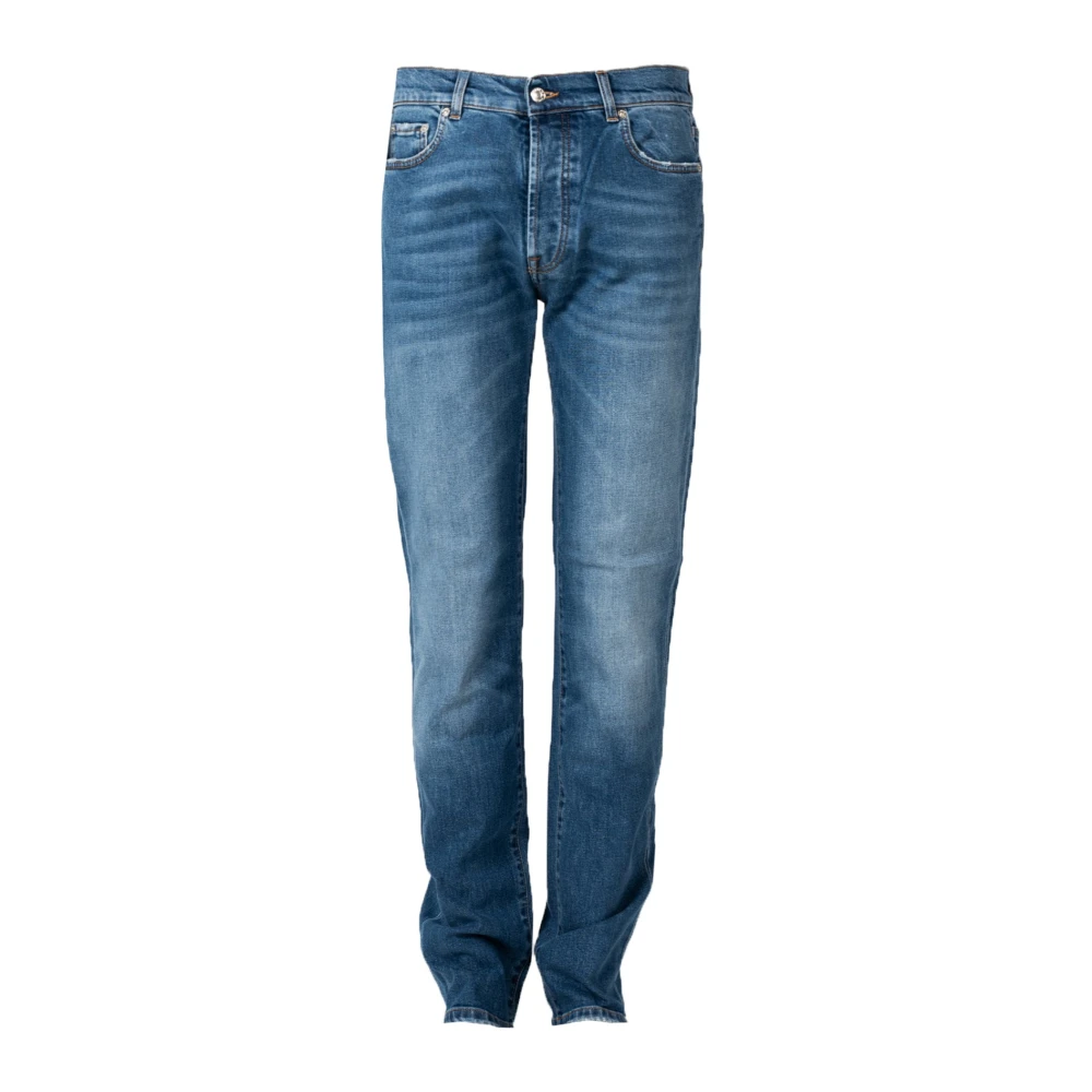 Iceberg Classic Slim Fit Jeans Blue Heren